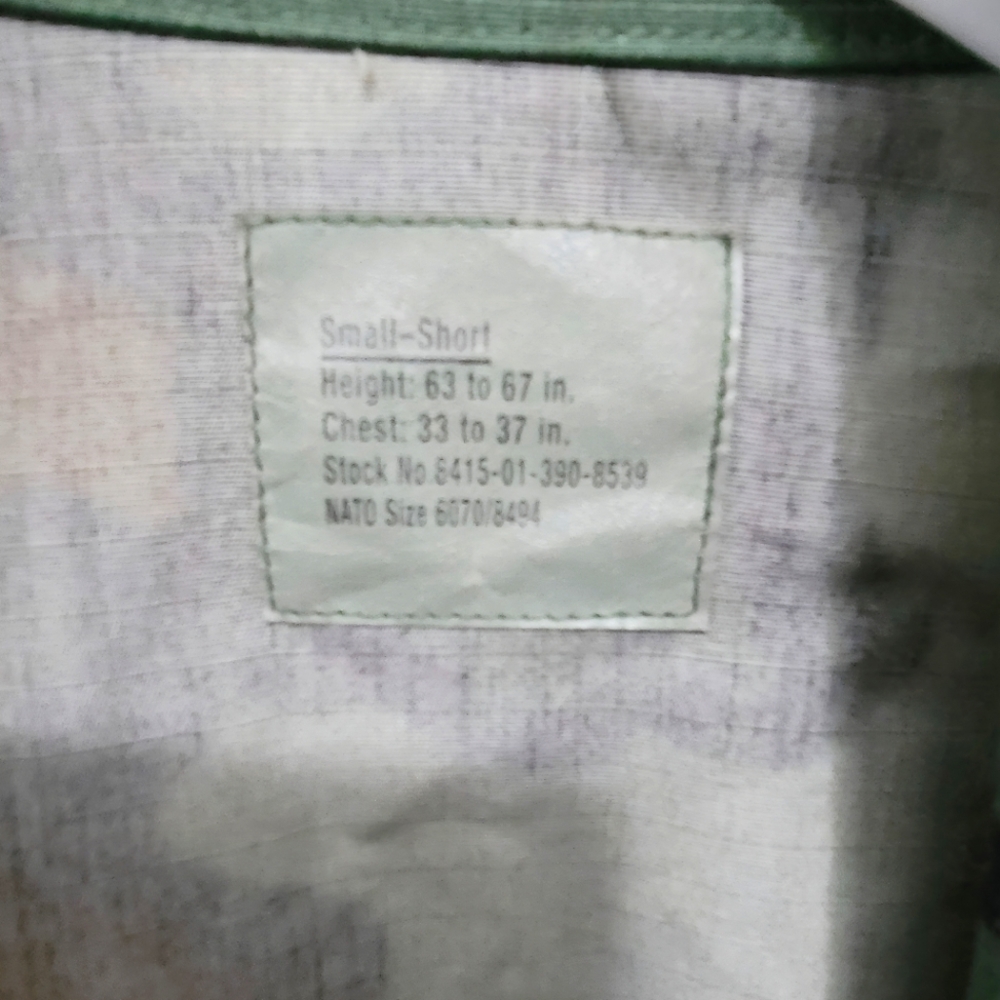 Vintage NWT BDU Military Jacket - Picture 3 of 5